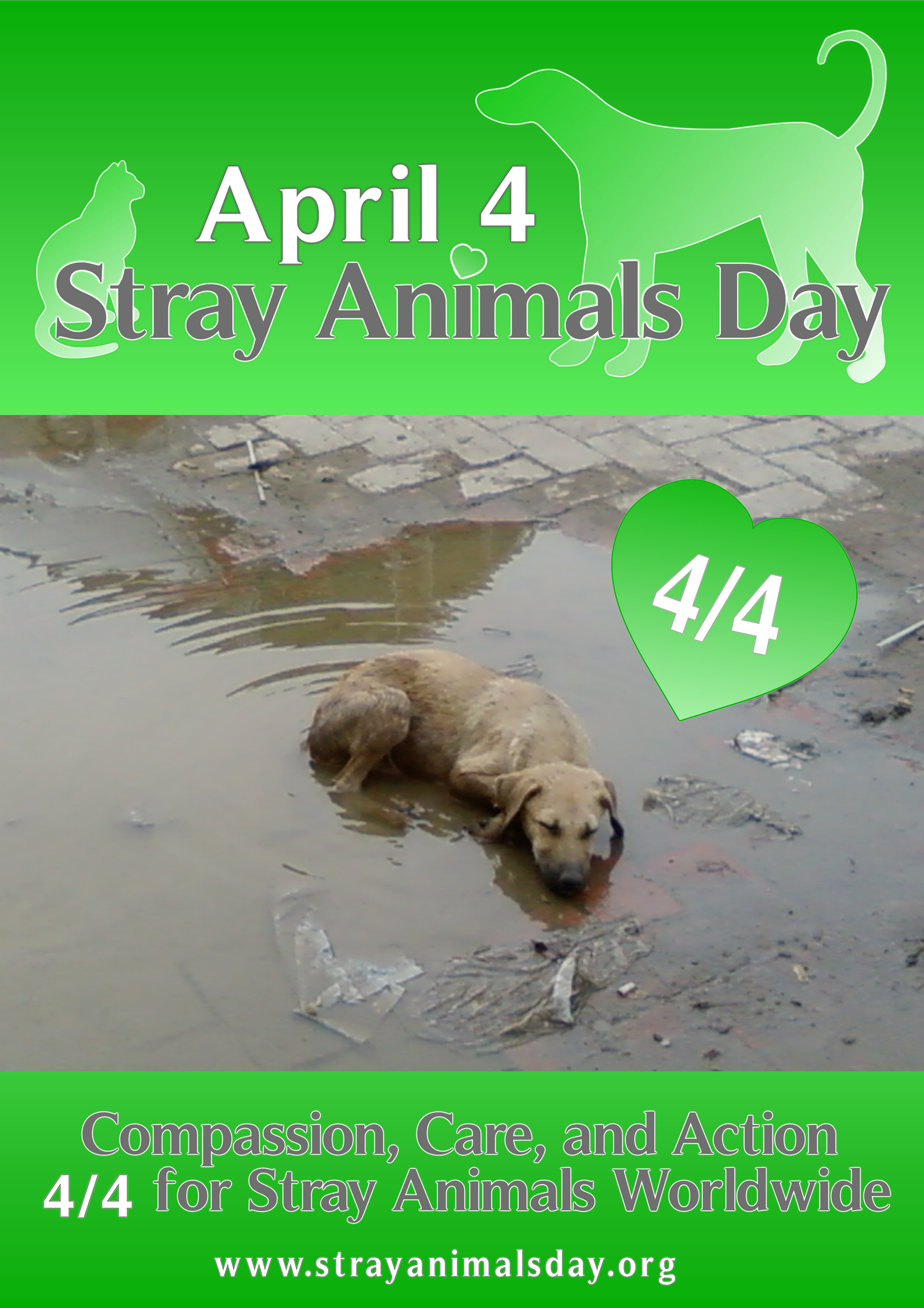Download Poster Page - April 4 Stray Animals Day sharing page